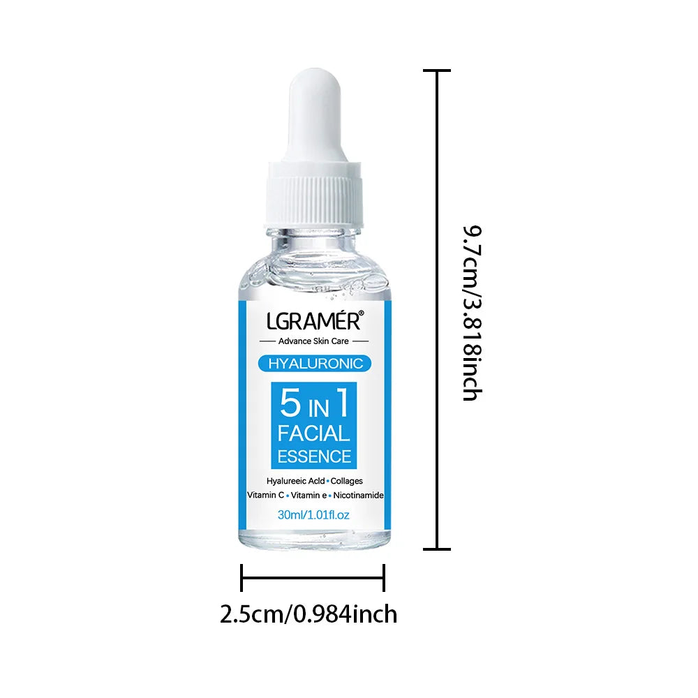 Hyaluronic Acid Facial Essence Deeply Moisturizes and Brightens Skin Tone To Eliminate Dull Facial Essence Korean Skin Product