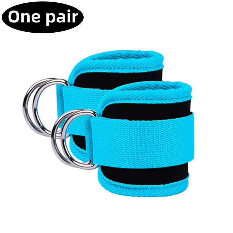 Ankle Resistance Bands with Cuffs for Women & Men - 3-Level Adjustable Leg & Glute Workout Equipment