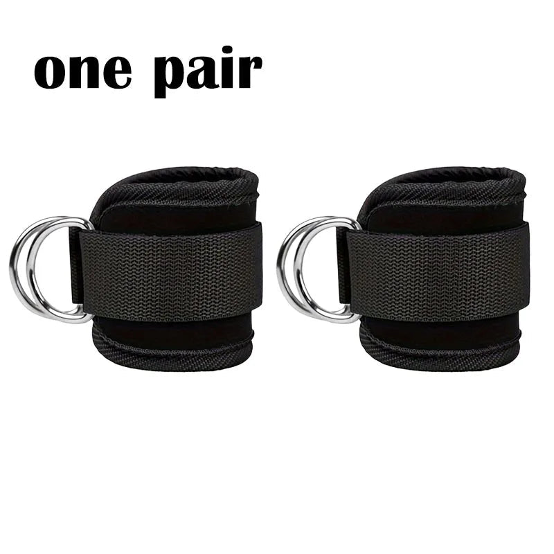 Ankle Resistance Bands with Cuffs for Women & Men - 3-Level Adjustable Leg & Glute Workout Equipment