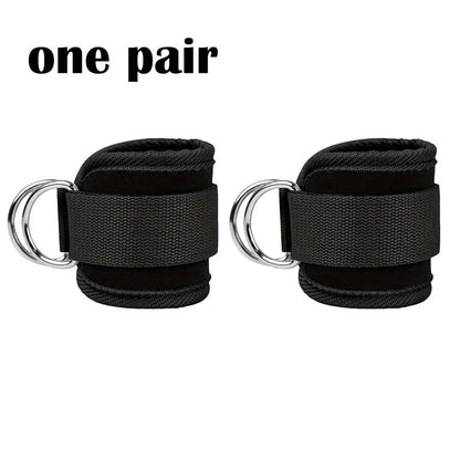 Ankle Resistance Bands with Cuffs for Women & Men - 3-Level Adjustable Leg & Glute Workout Equipment