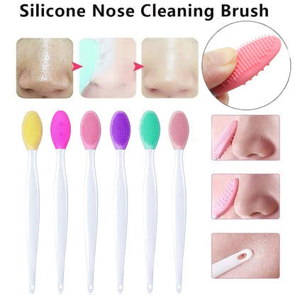 Beauty Silicone Facial Cleansing Brush Set 1PC/4PCS