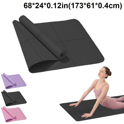EVA Yoga Mat 4mm Thick Non Slip Fitness Exercise Mat