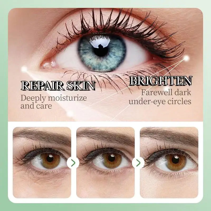 60PCS Aloe Vera Collagen Eye Masks for Dark Circles Moisturizing Care