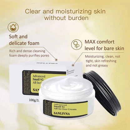 Sanlivna Snail 92% Duo Cream for Sensitive Skin