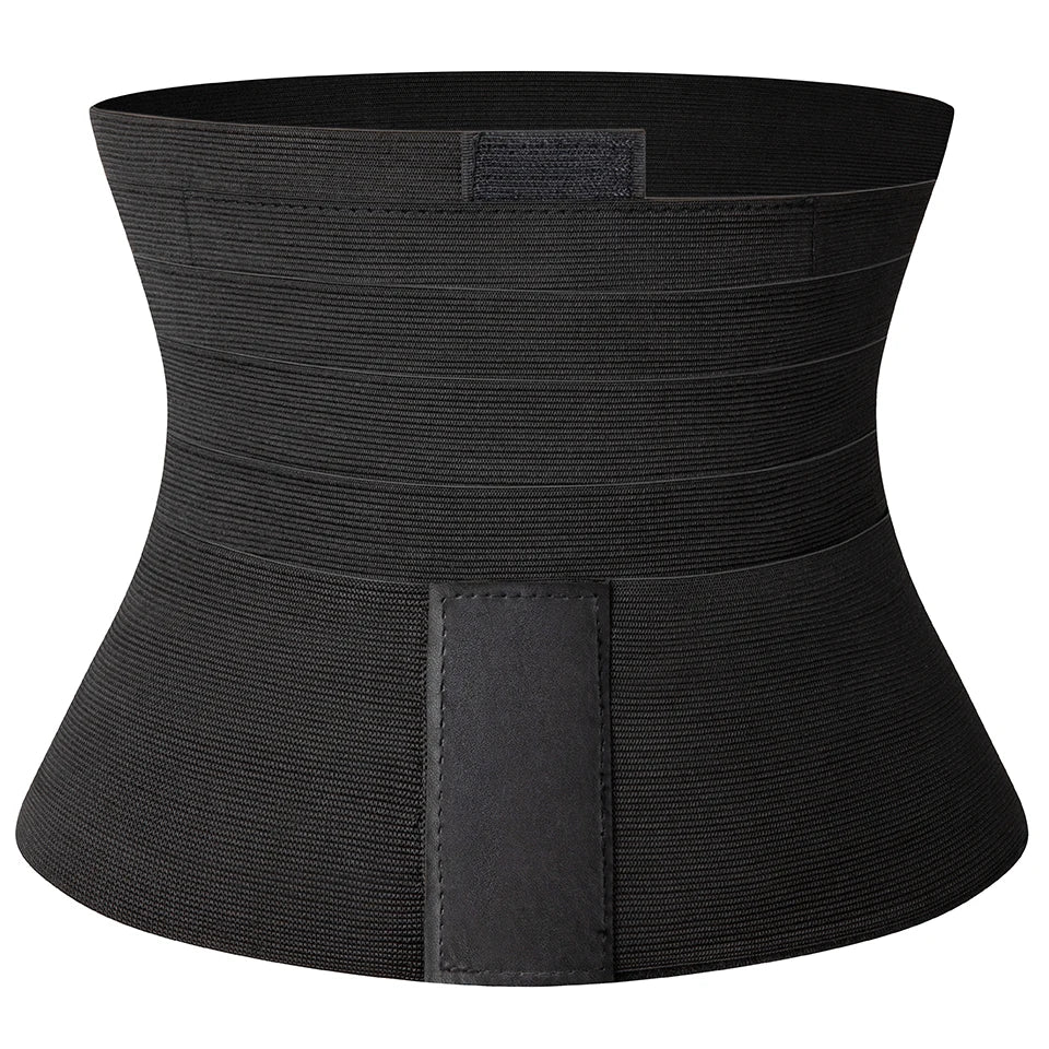 Qtree Waist Trainer Body Shaper Compression Belt for Men