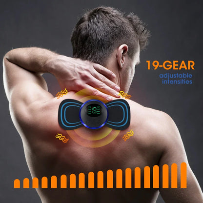 EMS Neck Massager for Pain Relief Shoulder Relaxation