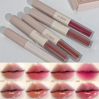 Butterfly Makeup Gift Box Set with Lipstick Blush Necklace