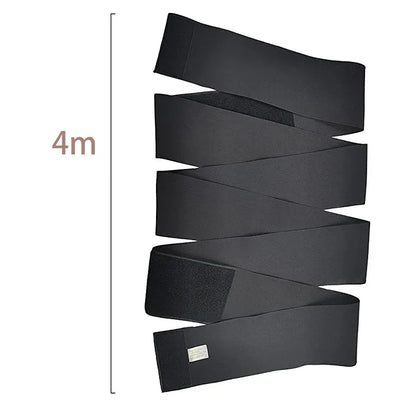 Wrap Bandage Invisible Waist Trainer for Women Trimmer Tummy Sweat Waist Wraps Belt with Loop Stomach/Belly/Body Shaper