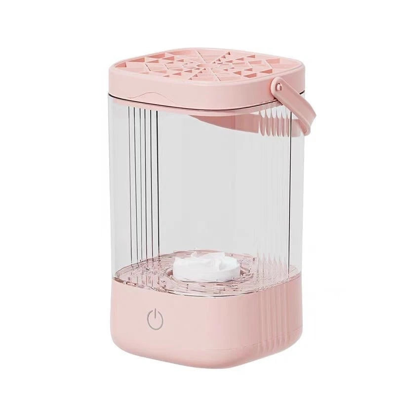 USB Electric Makeup Brush Cleaner Rechargeable Automatic Cleaning Stand Device