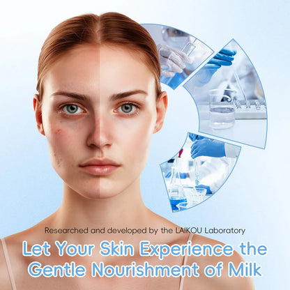 Deep Hydration Milk Skincare Set with Serum Eye Cream