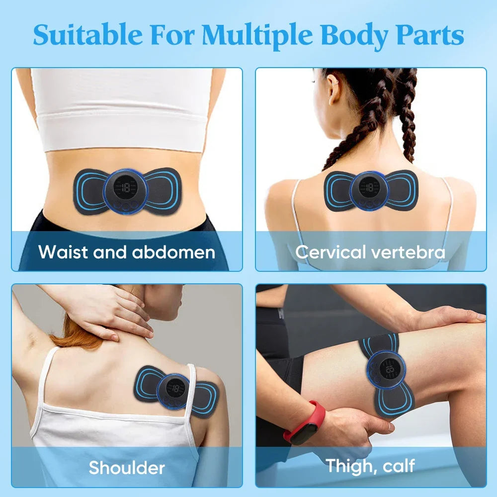 Electric EMS Neck Massager Muscle Stimulator for Pain Relief