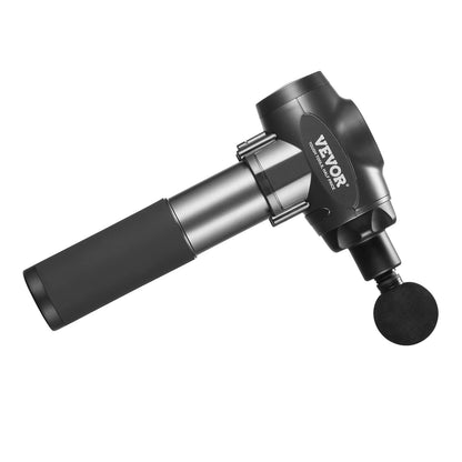 VEVOR Massage Gun Deep Tissue with 9 Speed Levels & 6 Massage Heads, 24V 2500Mah Batteries, Percussion Muscle Massager for Athletes